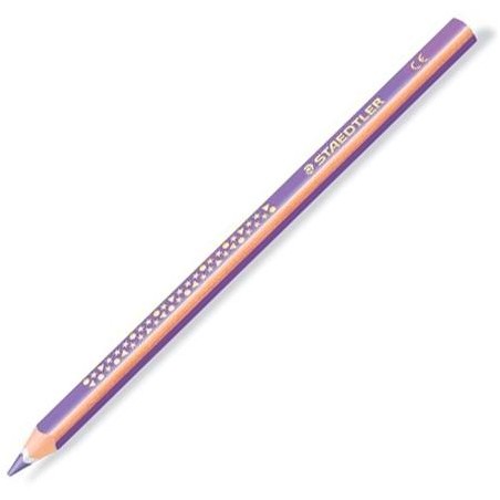 STAEDTLER LÁPICES DE COLORES JUMBO NORIS TRIANGULAR UNICOLOR MORADO