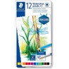 STAEDTLER LÁPICES DE COLORES DESING JOURNEY 14610C C/SURTIDOS ESTUCHE METAL 12 UD