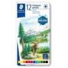 STAEDTLER LÁPICES DE COLORES DESING JOURNEY 146C C/SURTIDOS ESTUCHE METAL 12 UD