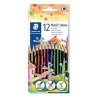 STAEDTLER LÁPIZ NORIS COLOUR WOPEX ECOLÓGICO ESTUCHE DE 12