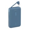BELKIN CARGADOR POWER BANK 10K MAH 1 USB-C C/ CABLE INTEGRADO USB-C AZUL
