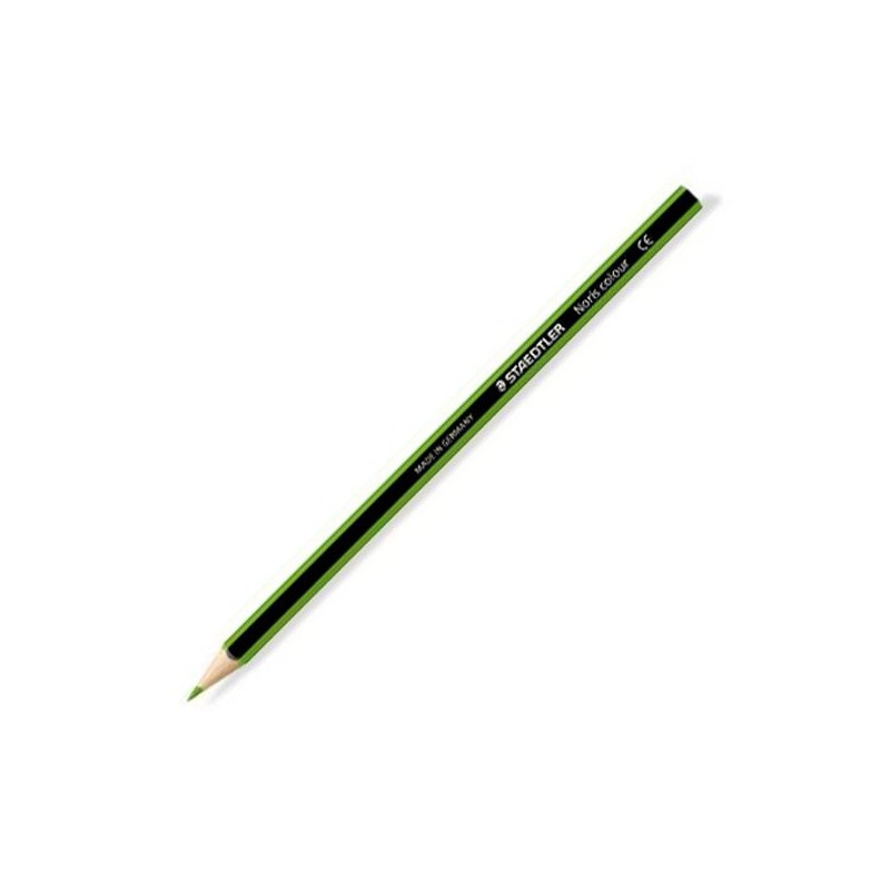 STAEDTLER LÁPICES DE COLORES NORIS COLOUR MADERA WOPEX ECOLÓGICA VERDE