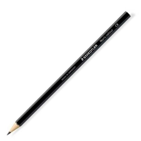 STAEDTLER LÁPICES DE COLORRES NORIS COLOUR WOPEX ECOLÓGICO NEGRO