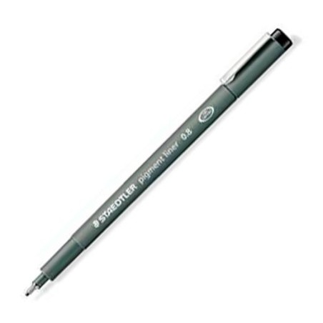 STAEDTLER ROTULADOR CALIBRADO PIGMENT LINER 0.05MM NEGRO