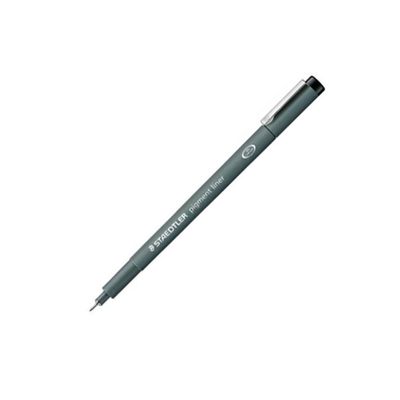 STAEDTLER ROTULADOR CALIBRADO PIGMENT LINER 0.4MM NEGRO
