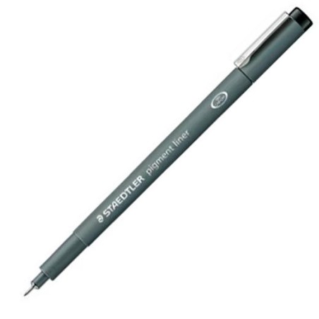STAEDTLER ROTULADOR CALIBRADO PIGMENT LINER 0.4MM NEGRO
