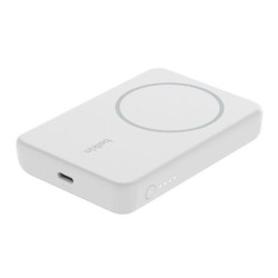 BELKIN CARGADOR INALAMBRICO POWER BANK 5K MAH 1XUSB-C BLANCO