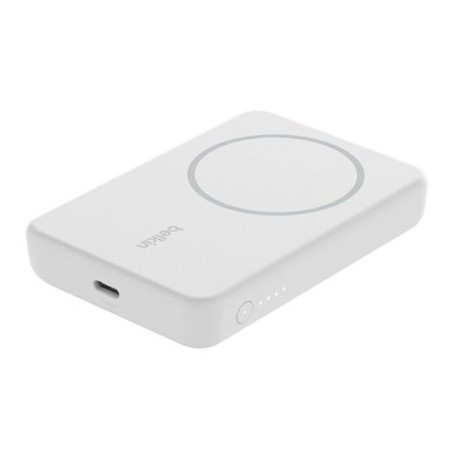 BELKIN CARGADOR INALAMBRICO POWER BANK 5K MAH 1XUSB-C BLANCO