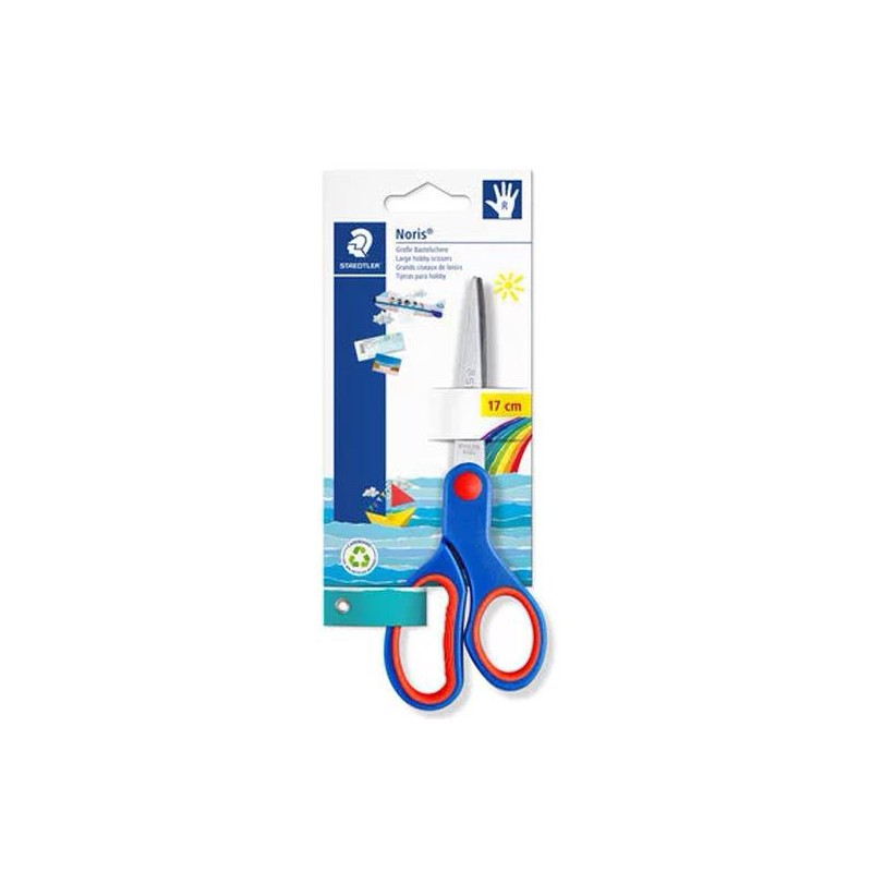 STAEDTLER TIJERAS NORIS 17CM BLISTER