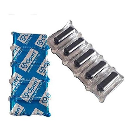 SWING RODILLO DE TINTA INK-ROLLER OPEN ETIQUETADORA DE PRECIOS NEGRO