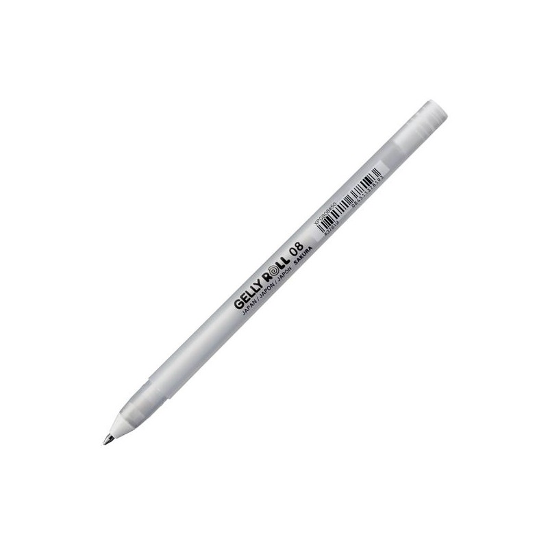 TALENS SAKURA BOLÍGRAFO GELLY ROLL BASIC 08 BLANCO