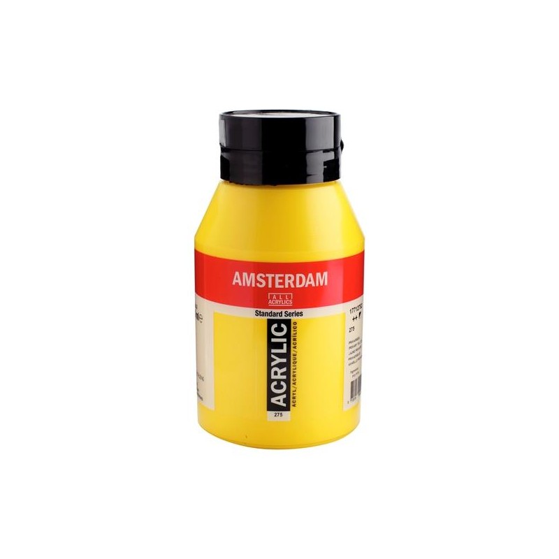 TALENS AMSTERDAM STANDARD SERIES COLORES ACRÍLICOS BOTE 1000ML AMARILLO PRIMARIO