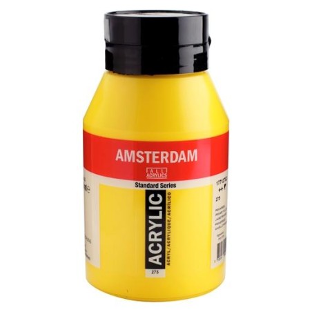 TALENS AMSTERDAM STANDARD SERIES COLORES ACRÍLICOS BOTE 1000ML AMARILLO PRIMARIO