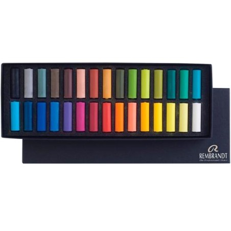 TALENS TIZAS REMBRANDT 300C30.5 COLORES PASTELES SUAVES SET BÁSICO 30 UD