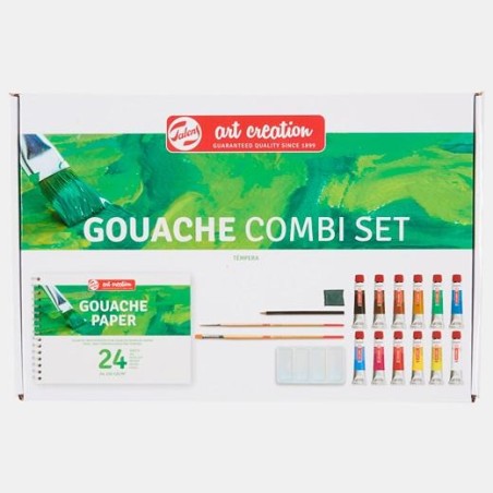 TALENS ART CREATION SET GOUACHE COMBI 12 TUBOS X 12ML COLORES SURTIDOS
