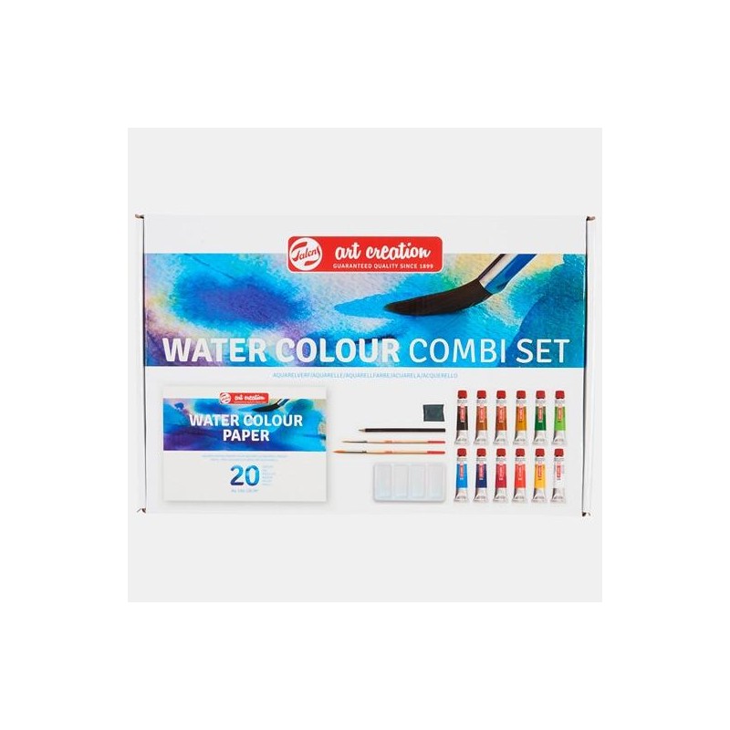TALENS ART CREATION SET ACUARELA COMBI 12 TUBOS X 12ML COLORES SURTIDOS