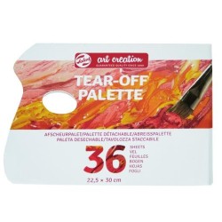 TALENS ARTS CREATION PALETA DESECHABLE 22.5X30 36H