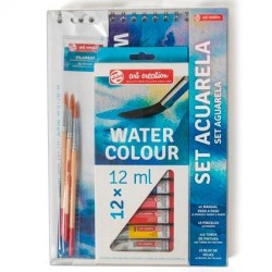 TALENS ART CREATION SET ACUARELA 12 TUBOS X 12ML COLORES SURTIDOS