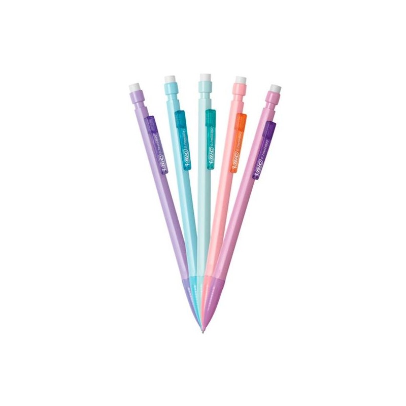 BIC PORTAMINAS MATIC PASTEL 0.7 CAJA C/SURTIDOS CAJA 12 UD