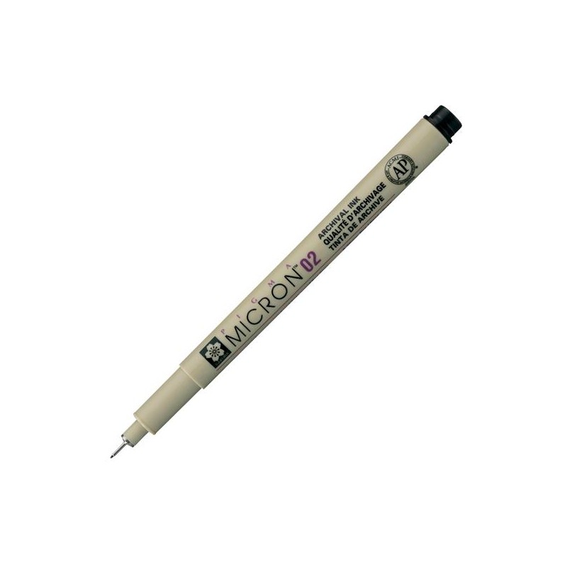 TALENS SAKURA ROTULADOR PIGMA MICRON 02 0.30MM NEGRO