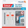 TESA PACK DE 2 CLAVO ADHESIVO AJUSTABLE HASTA 1KG PARA PARED LISA
