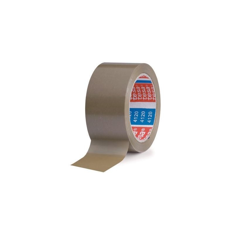 TESA PRECINTO PVC STANDARD 66MX50MM MARRÓN