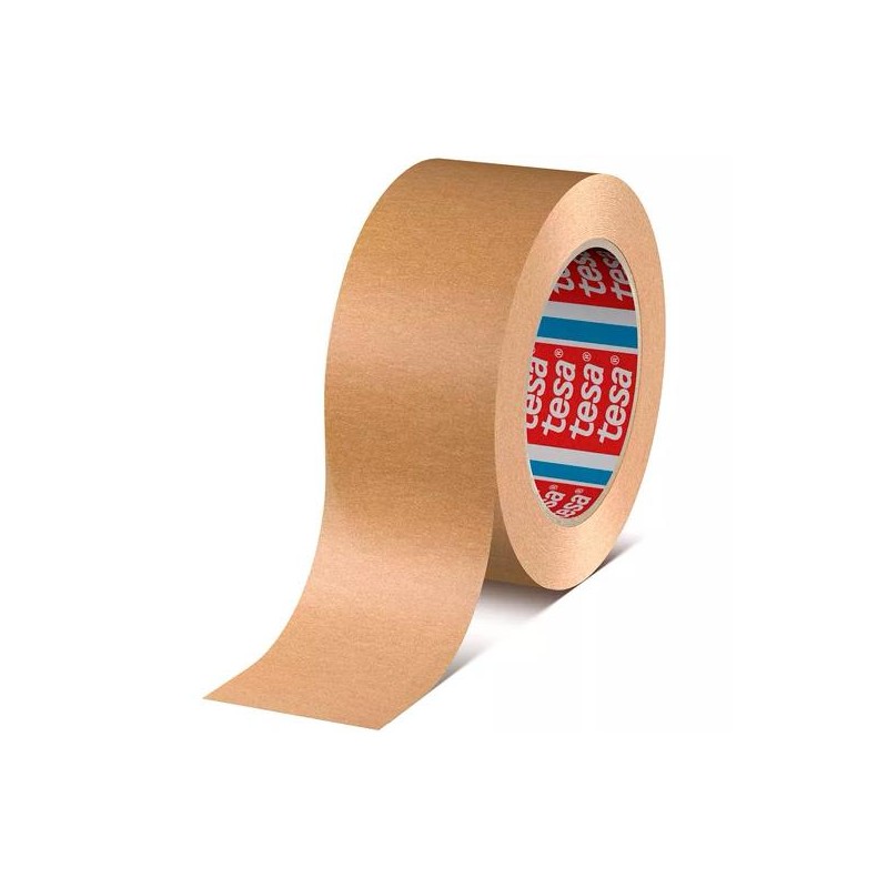 TESA CINTA DE EMBALAJE TESAPACK ESTÁNDAR ROLLO 50MM X 50M PAPEL ADHESIVO MARRÓN