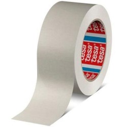 TESA CINTA DE EMBALAJE TESAPACK ESTÁNDAR ROLLO 50MX50MM PAPEL ADHESIVO BLANCO