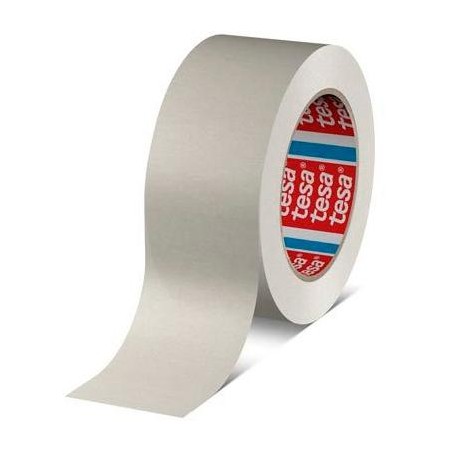 TESA CINTA DE EMBALAJE TESAPACK ESTÁNDAR ROLLO 50MX50MM PAPEL ADHESIVO BLANCO