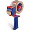 TESA DISPENSADOR DE CINTAS DE EMBALAJE TESAPACK ECONOMY 6300 PARA ROLLOS DE 66M ROJO/AZUL