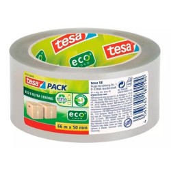 TESA CINTA EMBALAJE TESAPACK ECO 50MM X 66M ULTRAFUERTE TRANSPARENTE