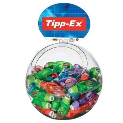 TIPP-EX CINTA CORRECTORA TIPP-EX MICRO TAPE TWIST 5MMX8M EXPOSITOR 60 UD C/SURTIDOS