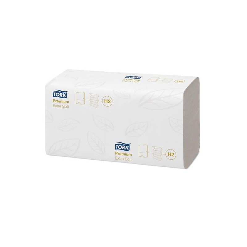 TORK XPRESS TOALLA DE MANO ENTREDOBLADA SISTEMA H2 34X21,2CM 2 CAPAS EXTRA SUAVE BLANCO PACK