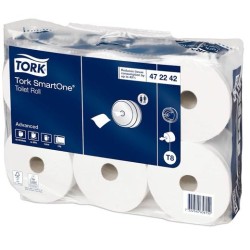 TORK SMARTONE MAXI PAPEL HIGIÉNICO 2 CAPAS ROLLO 207M BLANCO PACK -6U-