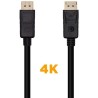 AISENS CABLE DISPLAYPORT V1.2 4K@60HZ DP/M - DP/M NEGRO 1,0M
