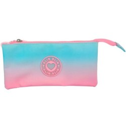 TOYBAGS ESTUCHE TRIPLE BLIN BLIN GRADIENT PINK 11X23X5CM IMPERMEABLE