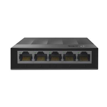 TP-LINK SWITCH LS1005G NO GESTIONABLE 5 PUERTOS GIGABIT SOBREMESA NO RACK