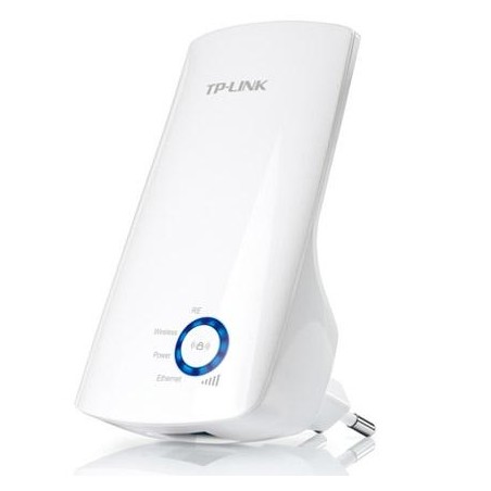 TP-LINK EXTENSOR DE COBERTURA WIFI WA850RE DE PARED 300MB 1 PUERTO LAN WPS ANTENAS INTERNAS
