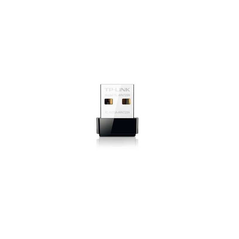 TP-LINK ADAPTADOR USB WIFI WN725N 150MB BOTÓN WPS TAMAÑO NANO