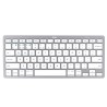 TRUST TECLADO BASICS BLUETOOTH PARA PC, TABLET Y SMARTPHONE BLANCO/PLATA