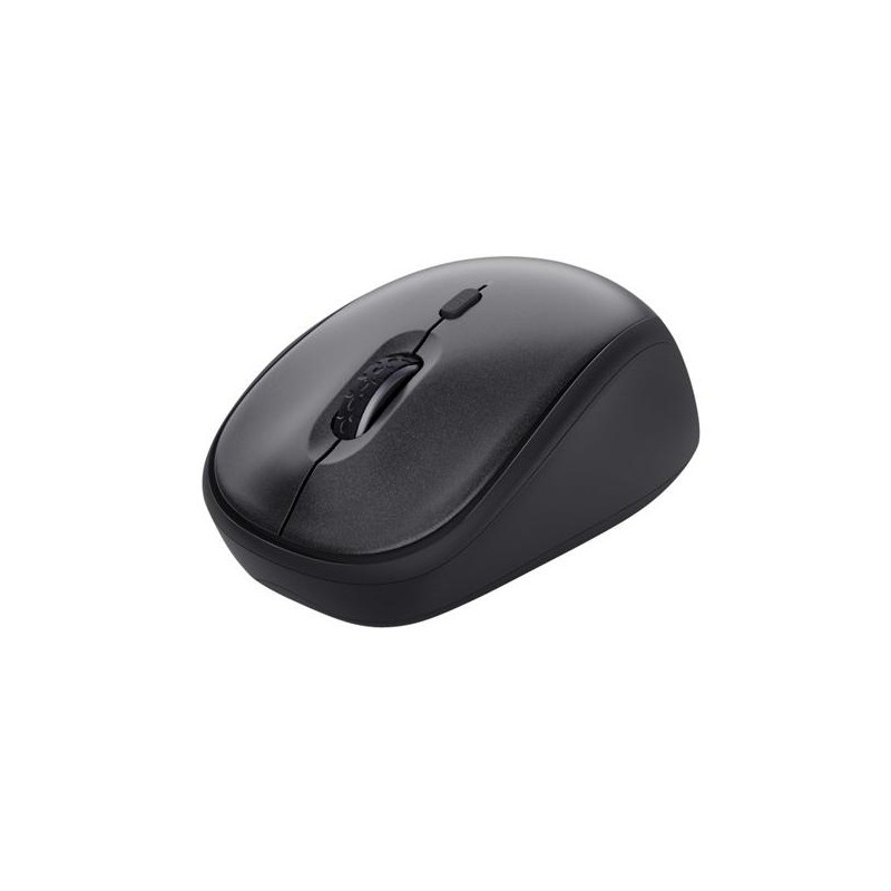 TRUST RATÓN INALÁMBRICO 1600 DPI COMPACTO 4 BOTONES NEGRO