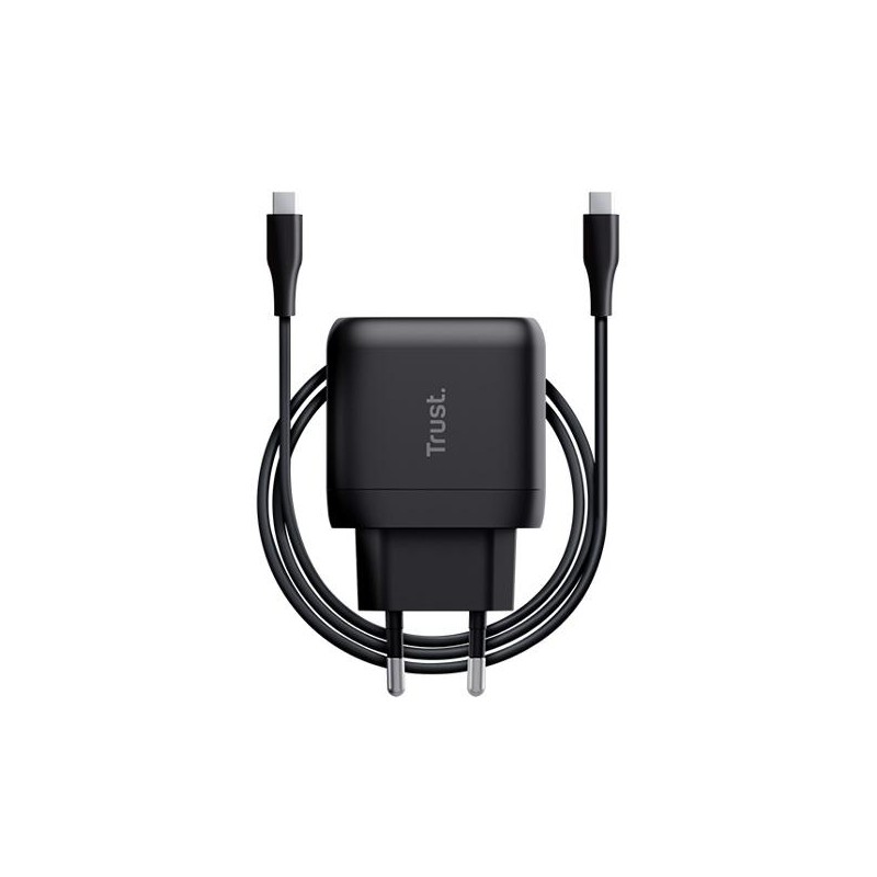 TRUST CARGADOR MAXO USB-C DE 45W CON CABLE USB-C 2M