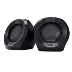 TRUST ALTAVOCES 2.0 POLO 8W RMS ALIMENTADOS POR USB CONTROL VOLUMEN NEGRO