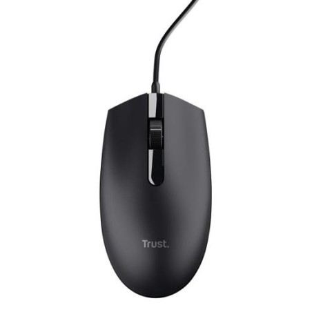 TRUST RATÓN TM-101 CABLE USB 1200DPI AMBIDIESTRO 3 BOTONES NEGRO