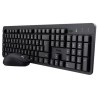 TRUST COMBO TECLADO + RATÓN TKM-360 INALÁMBRICO 1000PPP SILENCIOSO NEGRO