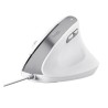 TRUST RATÓN ERGONÓMICO VERTICAL BAYO II CON CABLE 800/2400DPI BLANCO