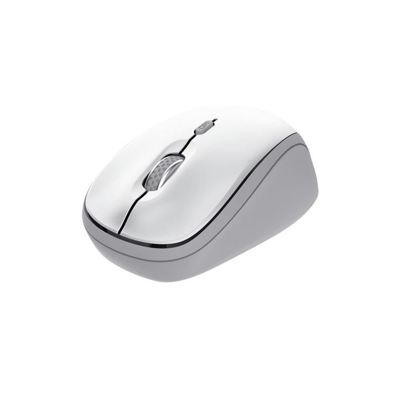 TRUST RATÓN OPTICO INALAMBRICO Y BLUETOOTH YVI+ 1600 DPI BLANCO 3 DISPOSITIVOS