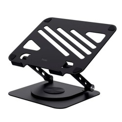 TRUST SOPORTE PARA PORTATIL ZEFF PLEGABLE GIRATORIO 16" NEGRO