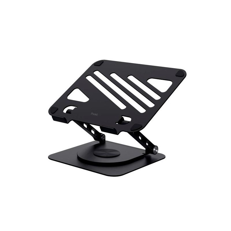 TRUST SOPORTE PARA PORTATIL ZEFF PLEGABLE GIRATORIO 16" NEGRO