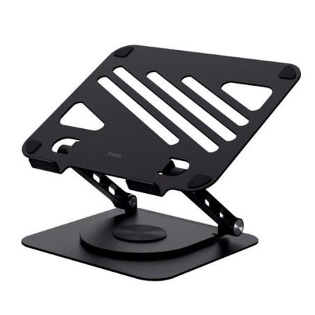 TRUST SOPORTE PARA PORTATIL ZEFF PLEGABLE GIRATORIO 16" NEGRO
